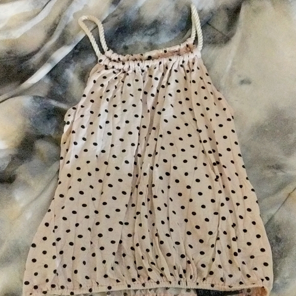 Vintage XX1 pink polka dot tank top - Picture 1 of 2